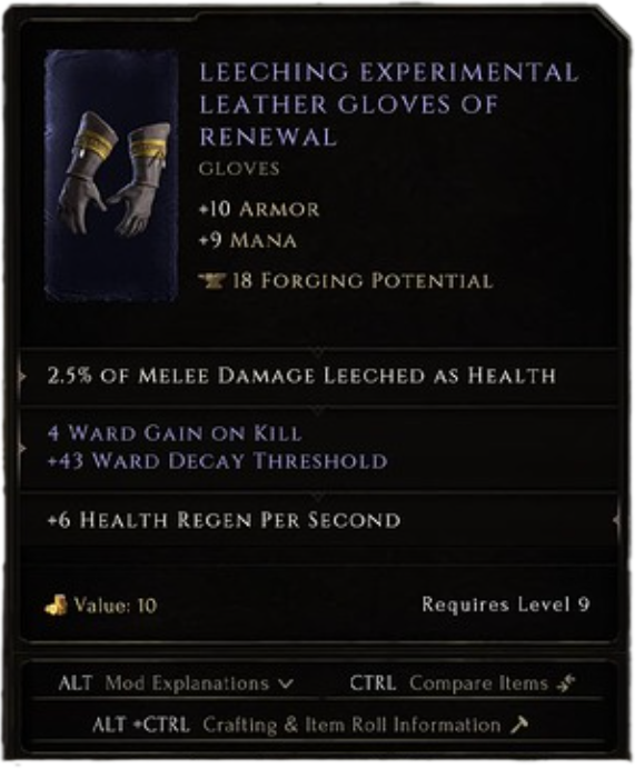 Experimental Leather Gloves