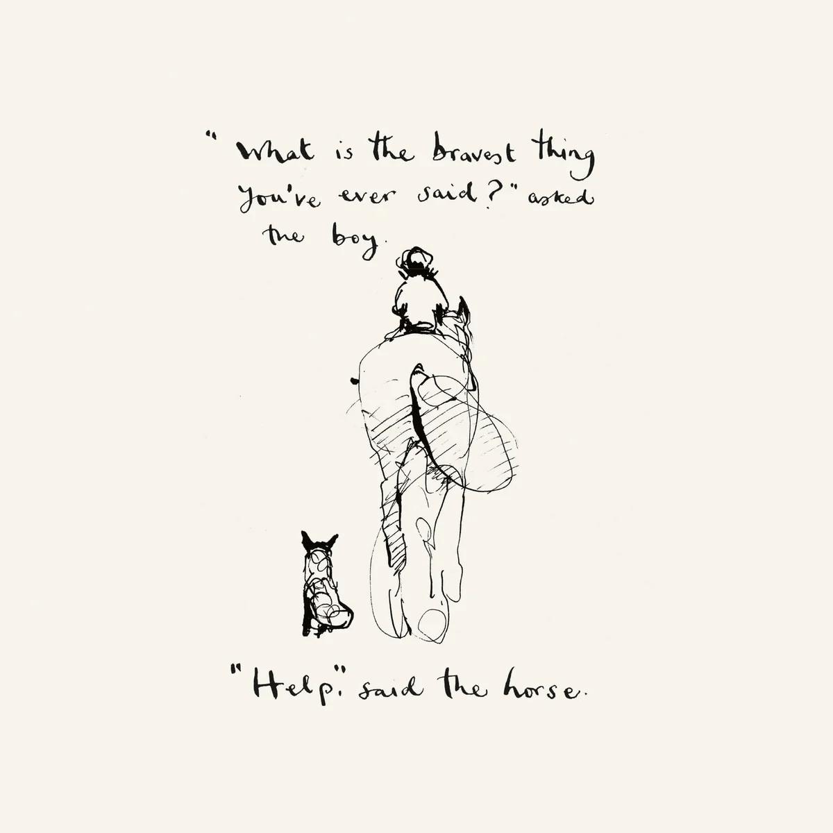 Image of boy on a horse