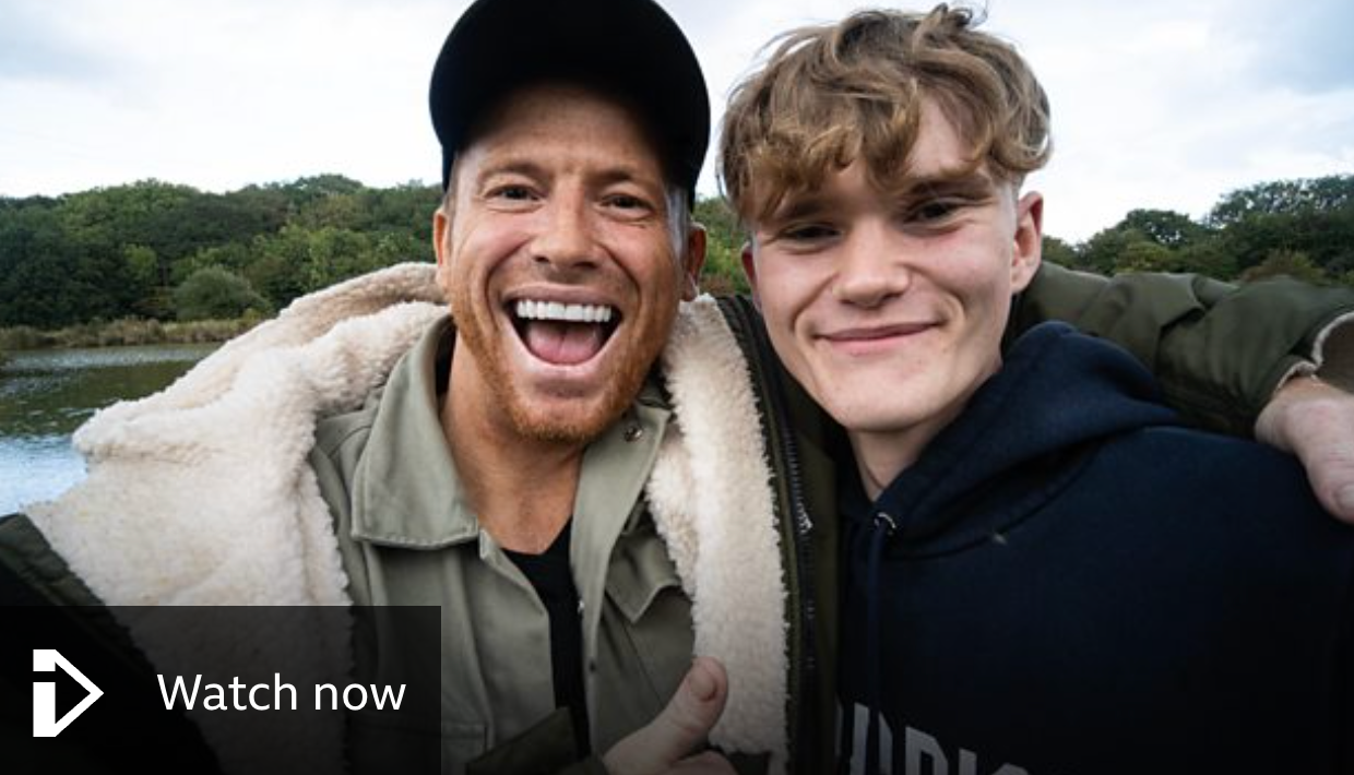 Joe Swash and Young Dad