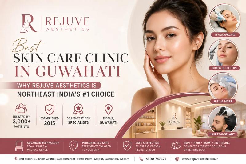 Best Skin Care Clinic in Guwahati – Advanced Skin & Hair Treatments at Rejuve Aesthetics
