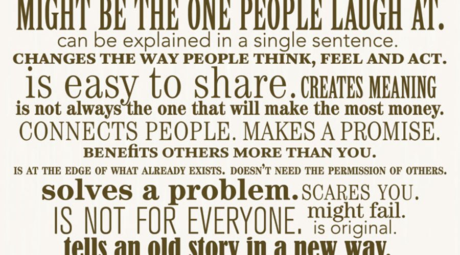 The Idea Manifesto