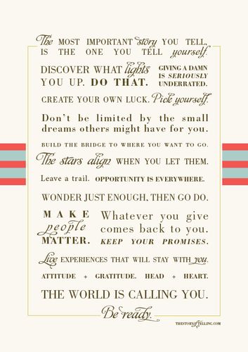 The World Is Calling You. Be Ready