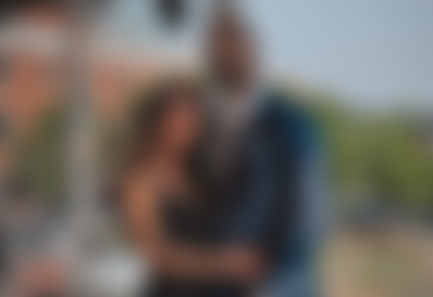 Tori Carmen with her husband