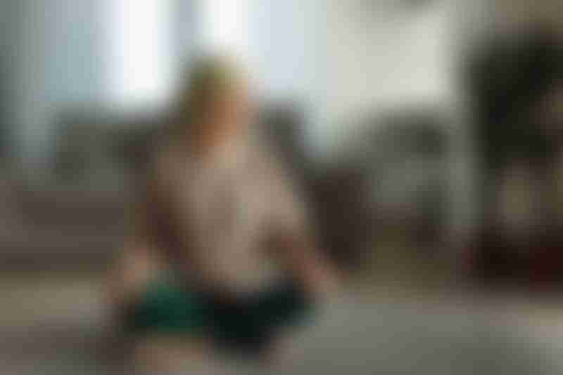 Female Cancer Patient Meditating