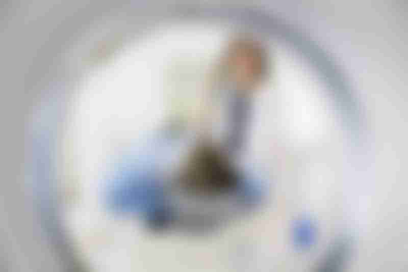 Female Doctor CT Scan