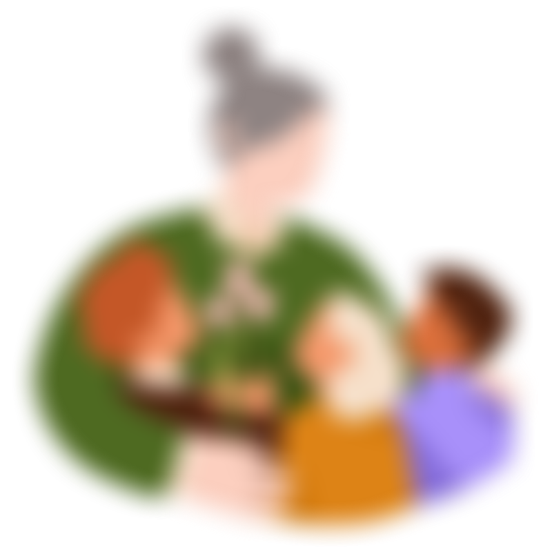 Foster Carer with Children