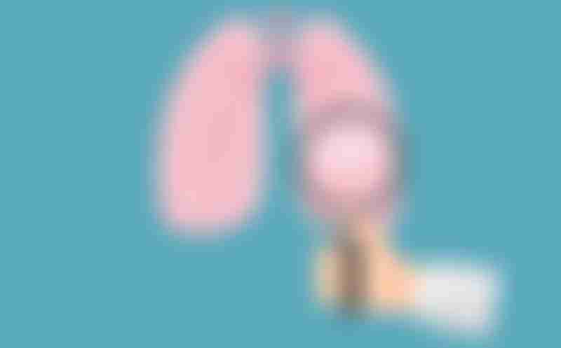 Magnifying Glass on Lung