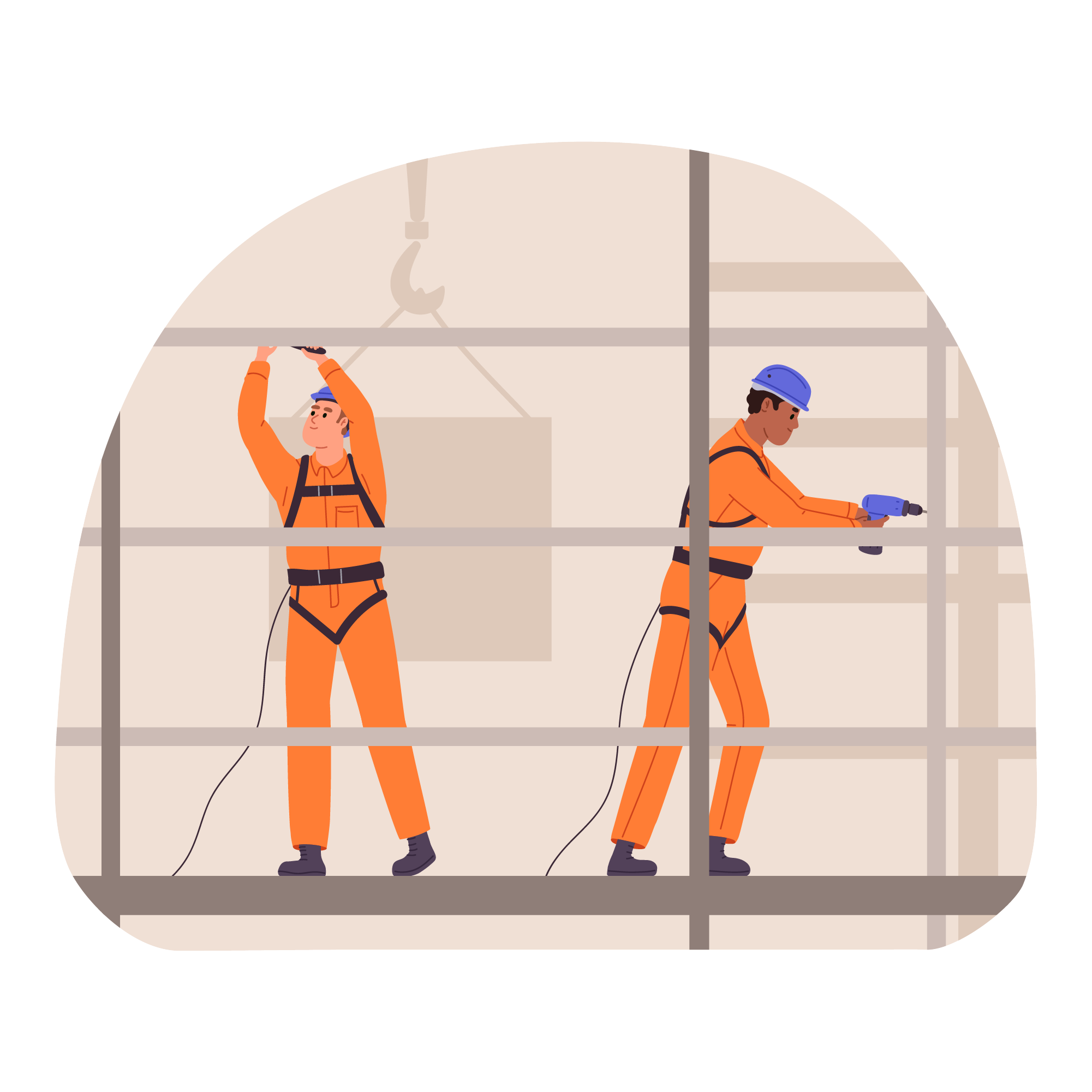 Working in construction