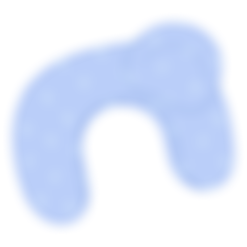Pregnancy pillows graphic in blue