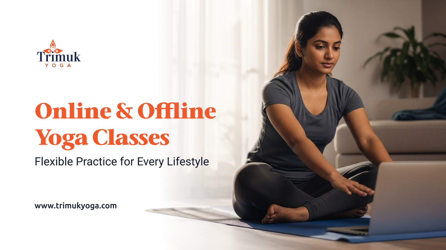 Online & Offline Yoga Classes — Flexible Practice for Every Lifestyle