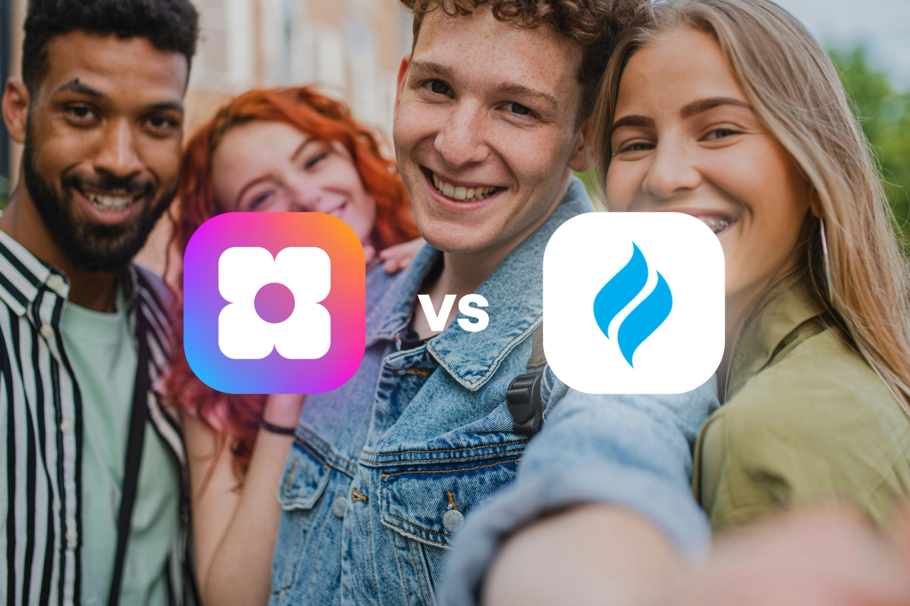 Sowfund vs Modern Day Missions - People smiling with the Sowfund and Modern Day Missions logo.