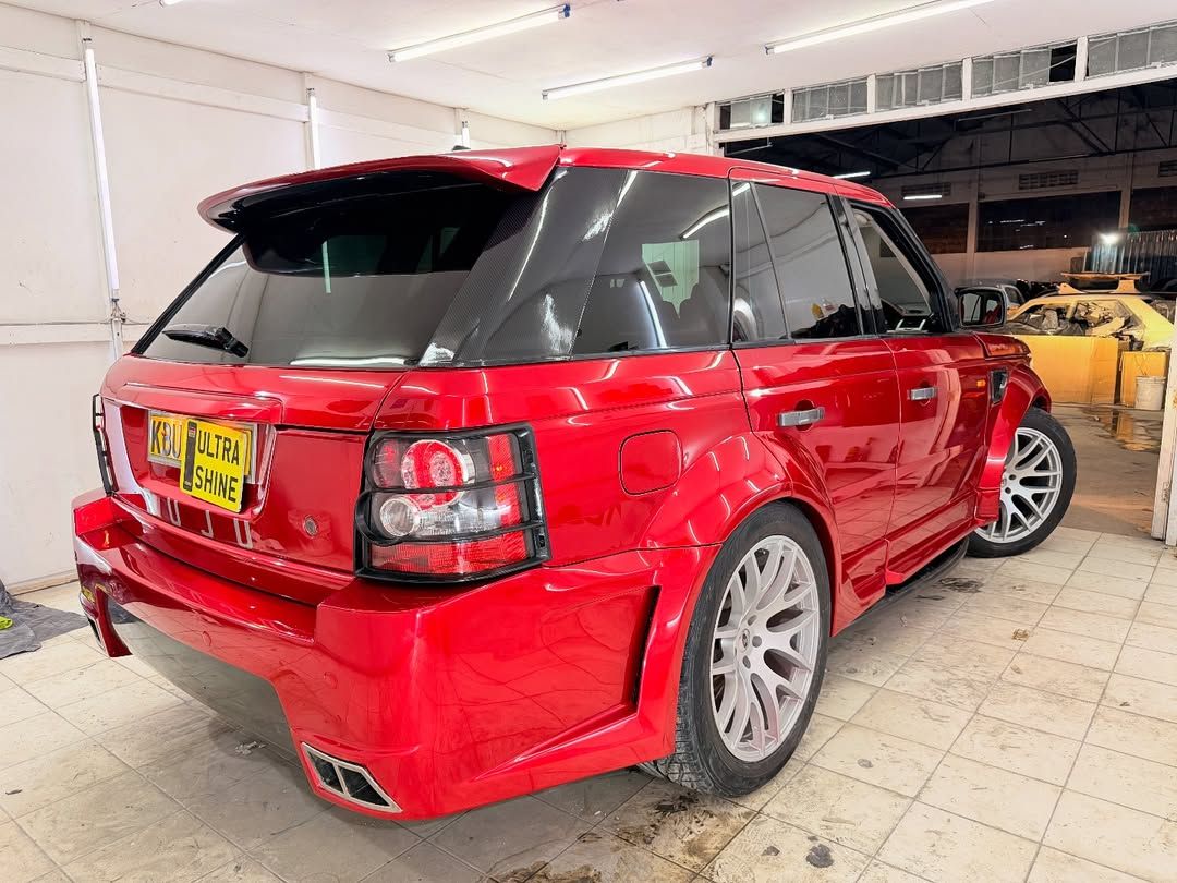 Range Rover Sport Custom Color — Leather Coating