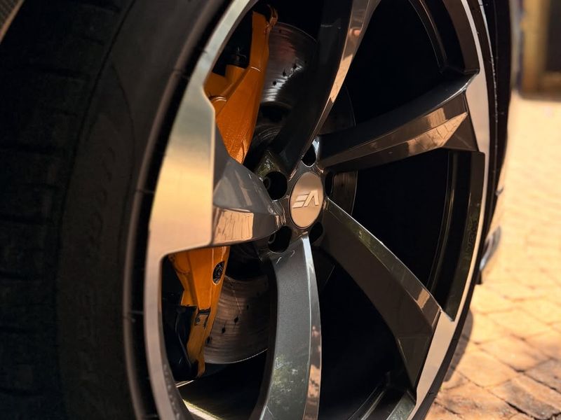 Velocity Forged wheel on car — angle 5
