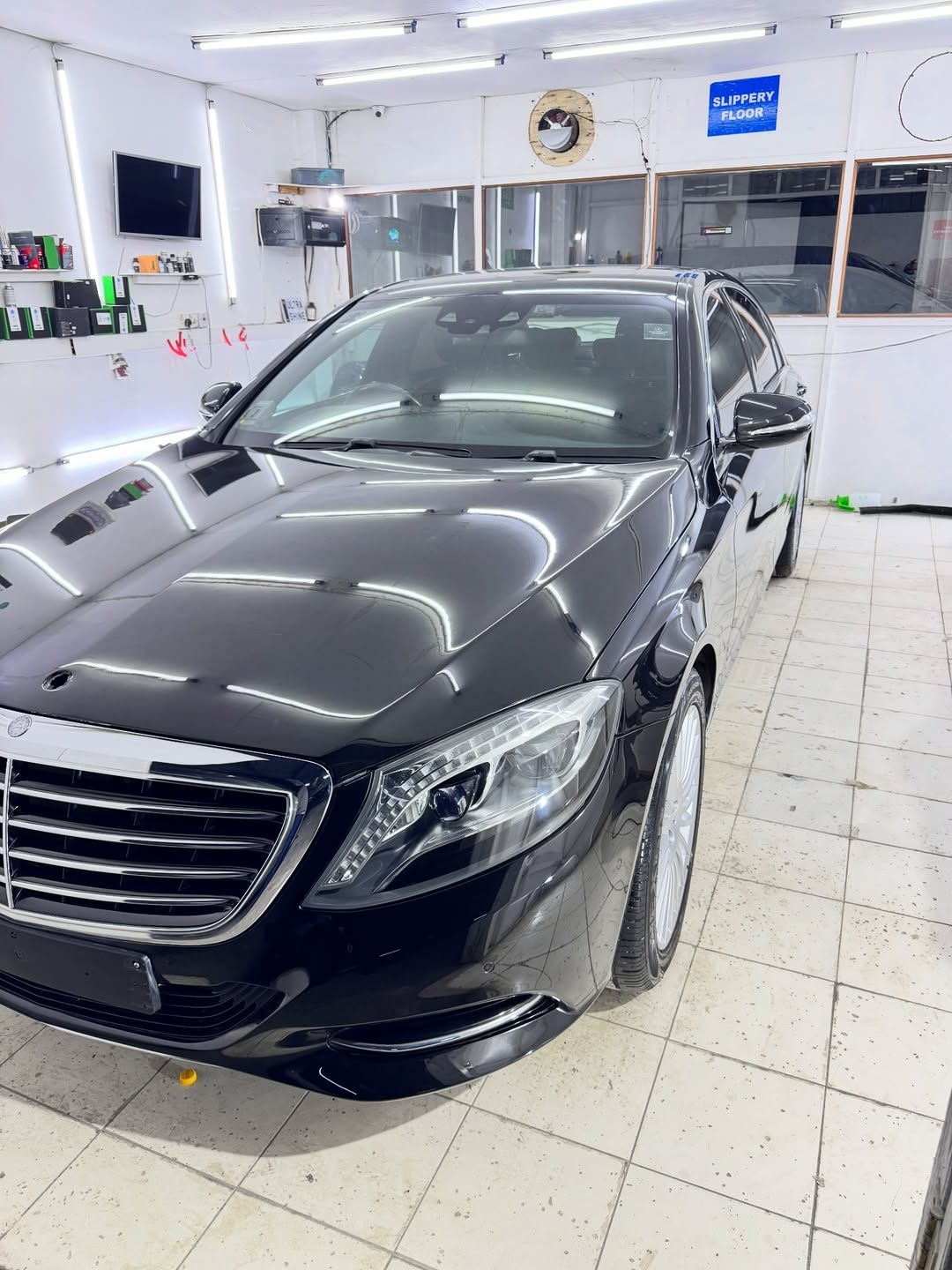 Mercedes-Benz S-Class Full Body Wrap — Vinyl Wrap