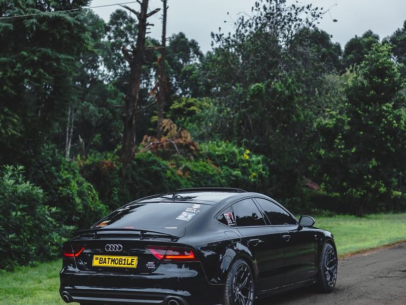 Velocity Forged wheel on car — angle 3