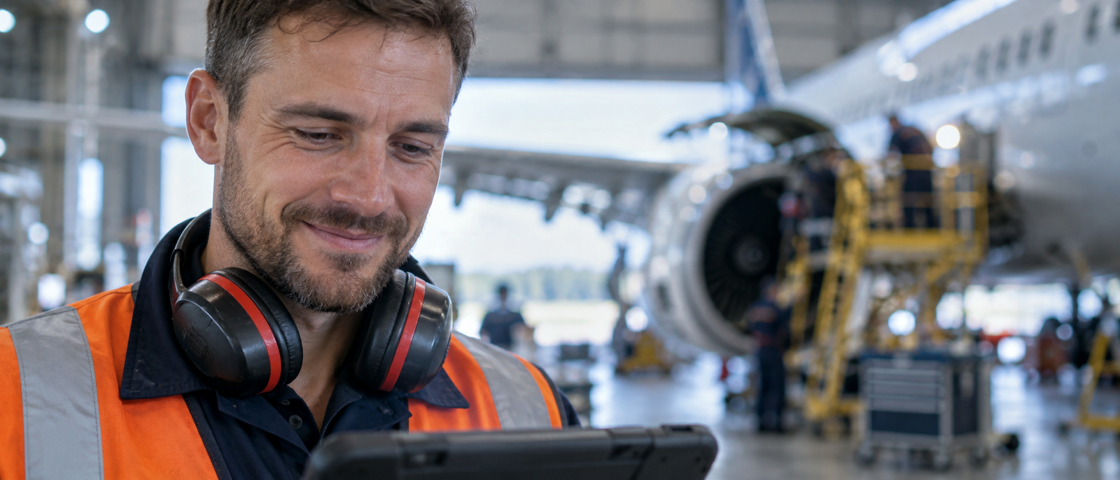 A maintenance professional — the people Compliance as a Service is built for.