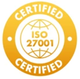 ISO 27001 Certified