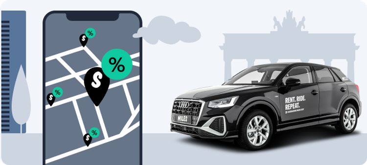 Guthaben & Deals – Spare bei jeder Fahrt | MILES Mobility