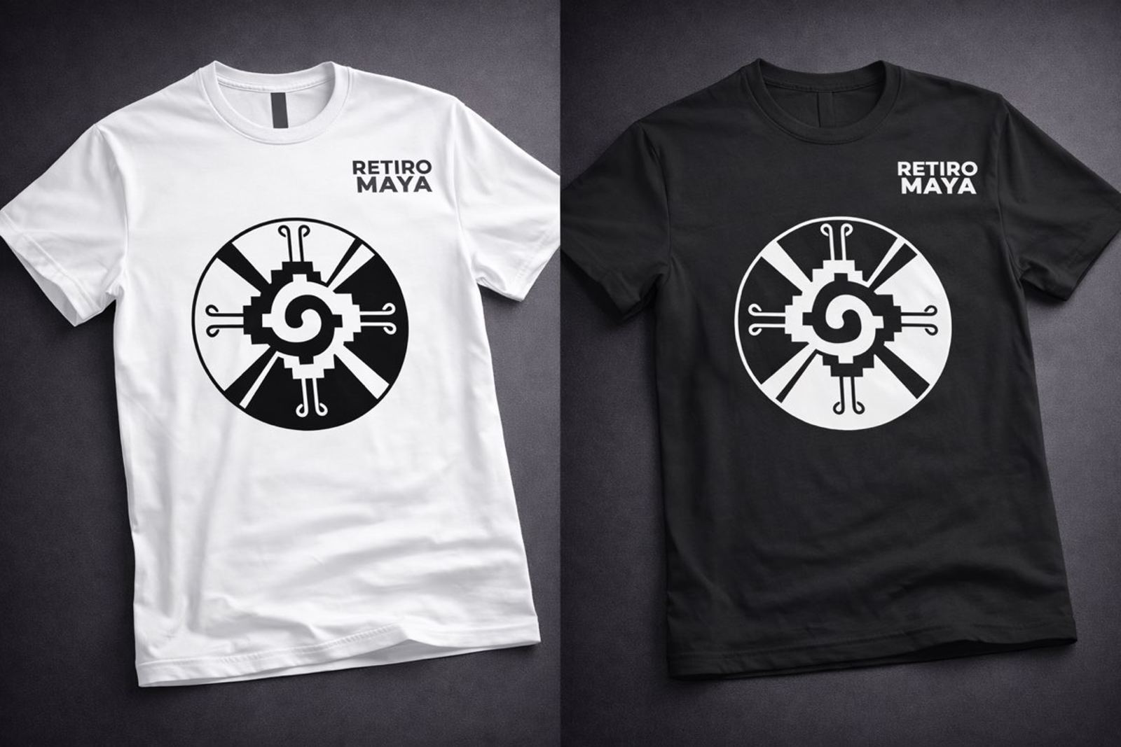 Remera del Retiro Maya, diseño 2