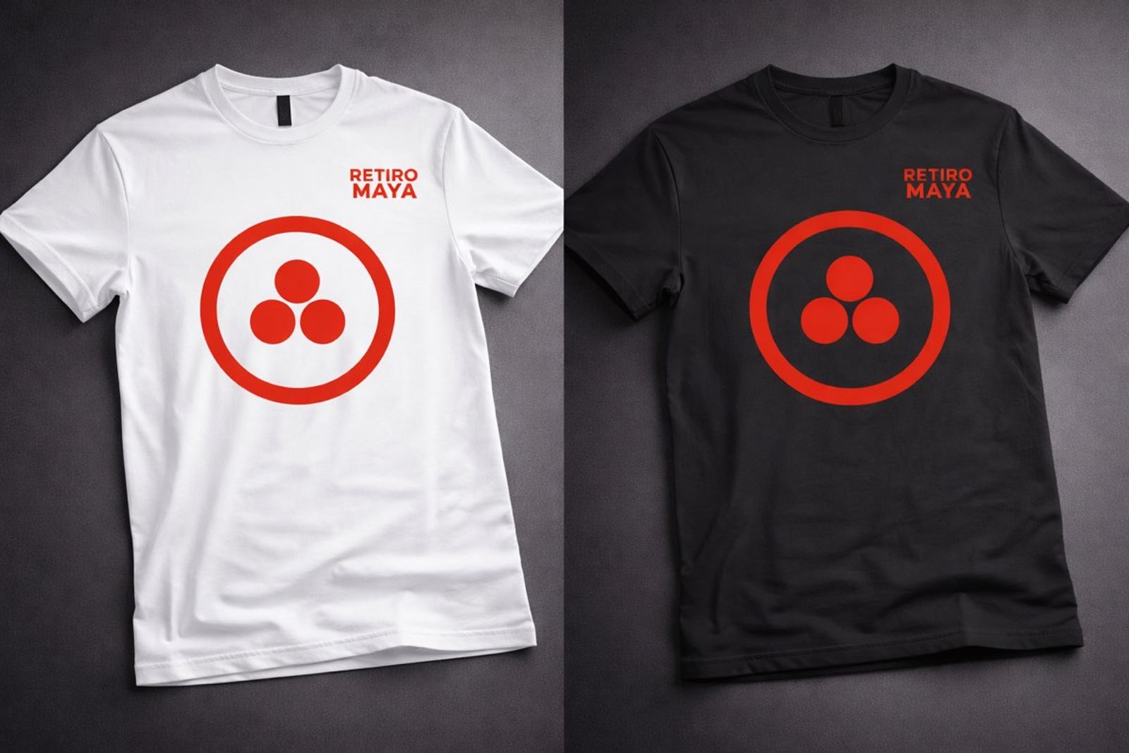 Remera del Retiro Maya, diseño 1