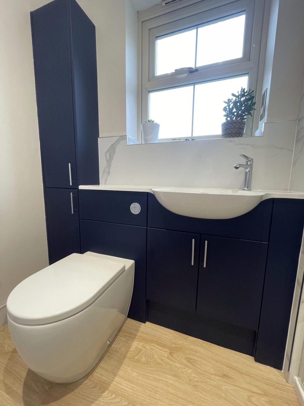 Deep Azure Blue & Kensington Marble , photo 1