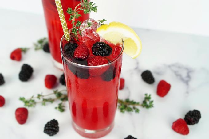 Cannabis-Infused Summer Berry Arnold Palmer