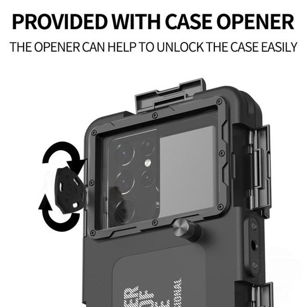Diving Shell Gen2 Upgrade IP68 Waterproof Phone Case(Black) - View 4