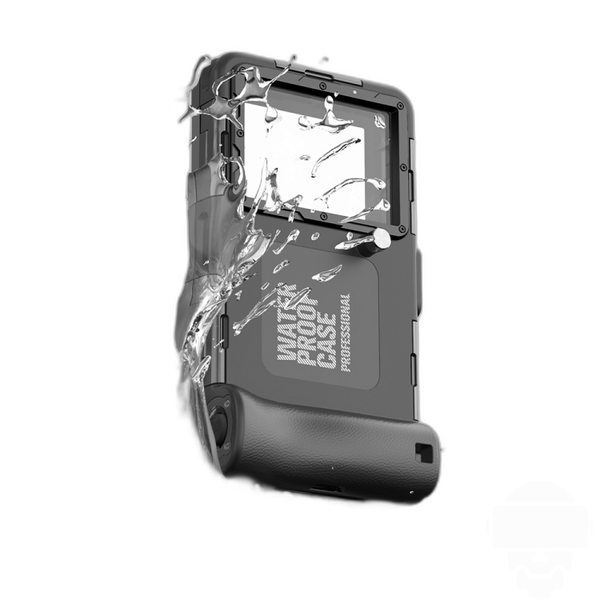 Diving Shell Gen2 Upgrade IP68 Waterproof Phone Case(Black) - View 1