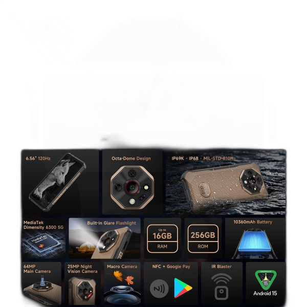 Ulefone Armor X16 Pro - View 5