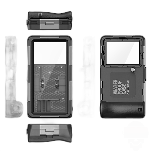 Diving Shell Gen2 Upgrade IP68 Waterproof Phone Case(Black) - View 2