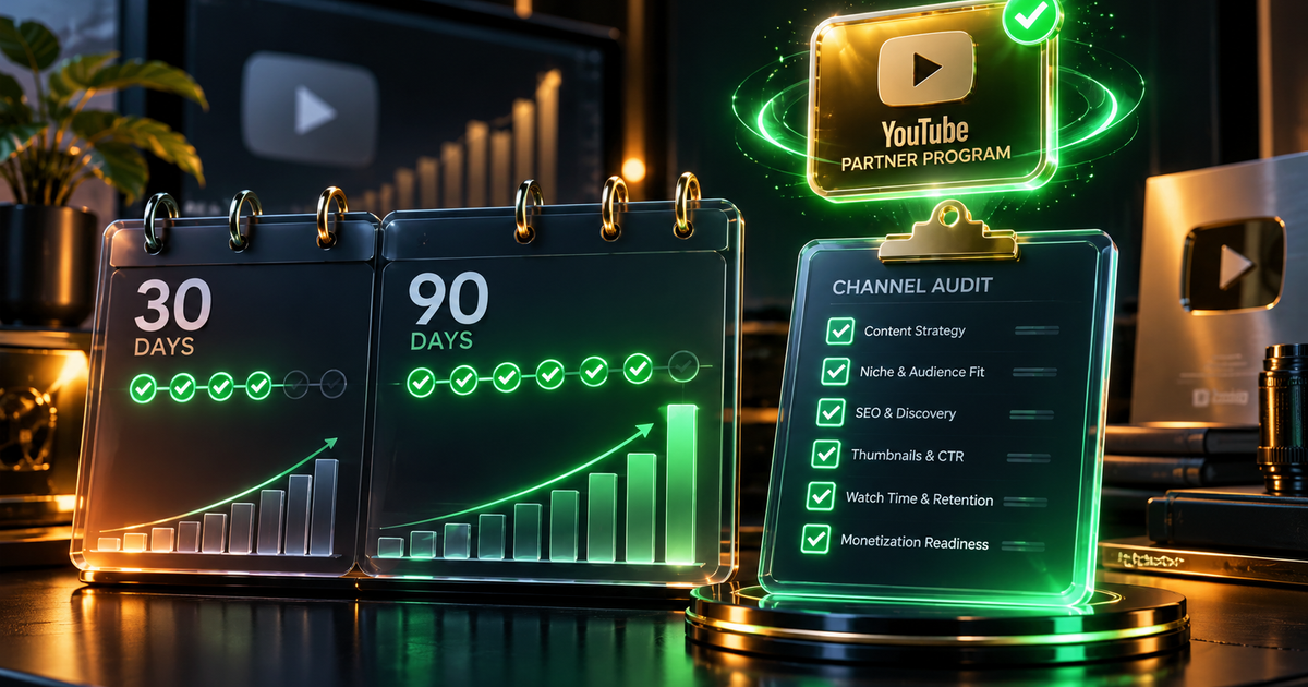 YouTube Monetization Ineligible? 30 & 90-Day Reapply Playbook