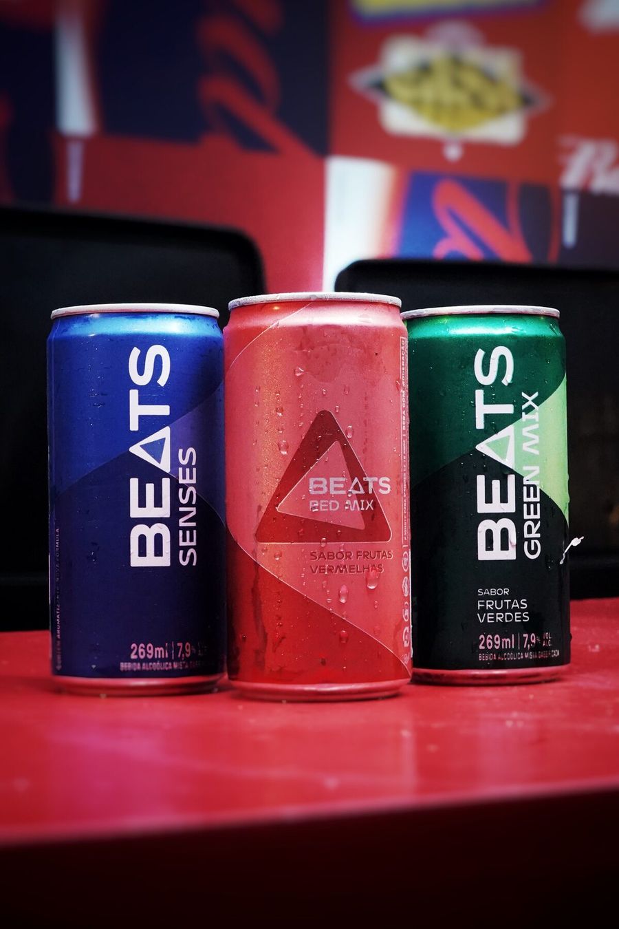 Still de produto — lata gelada para campanha de marca no Rio de Janeiro