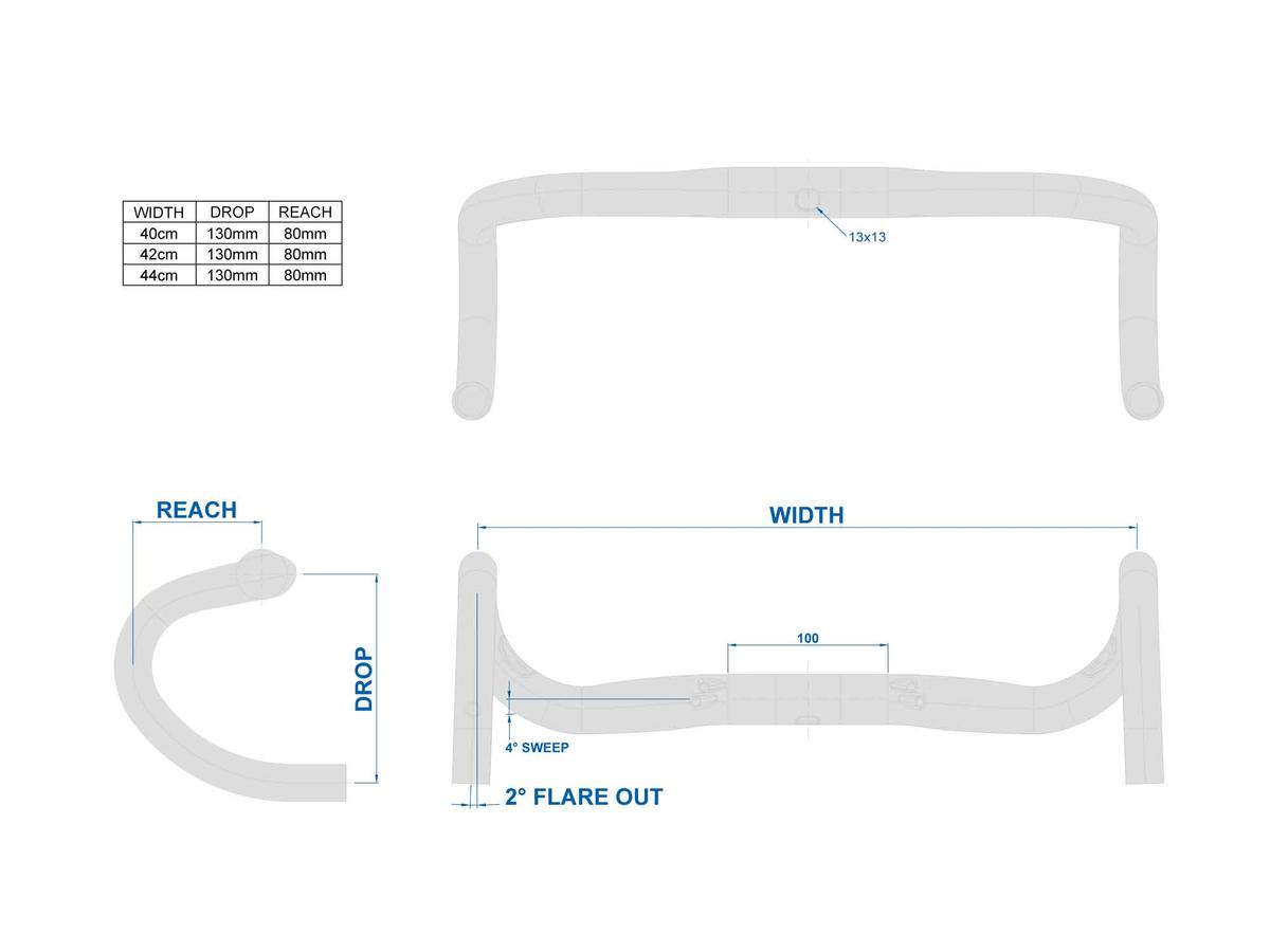 ritchey superlogic evocurve handlebar