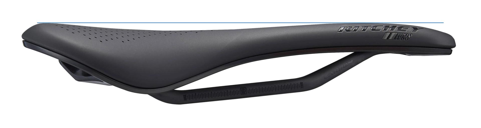concave gravel saddle shape