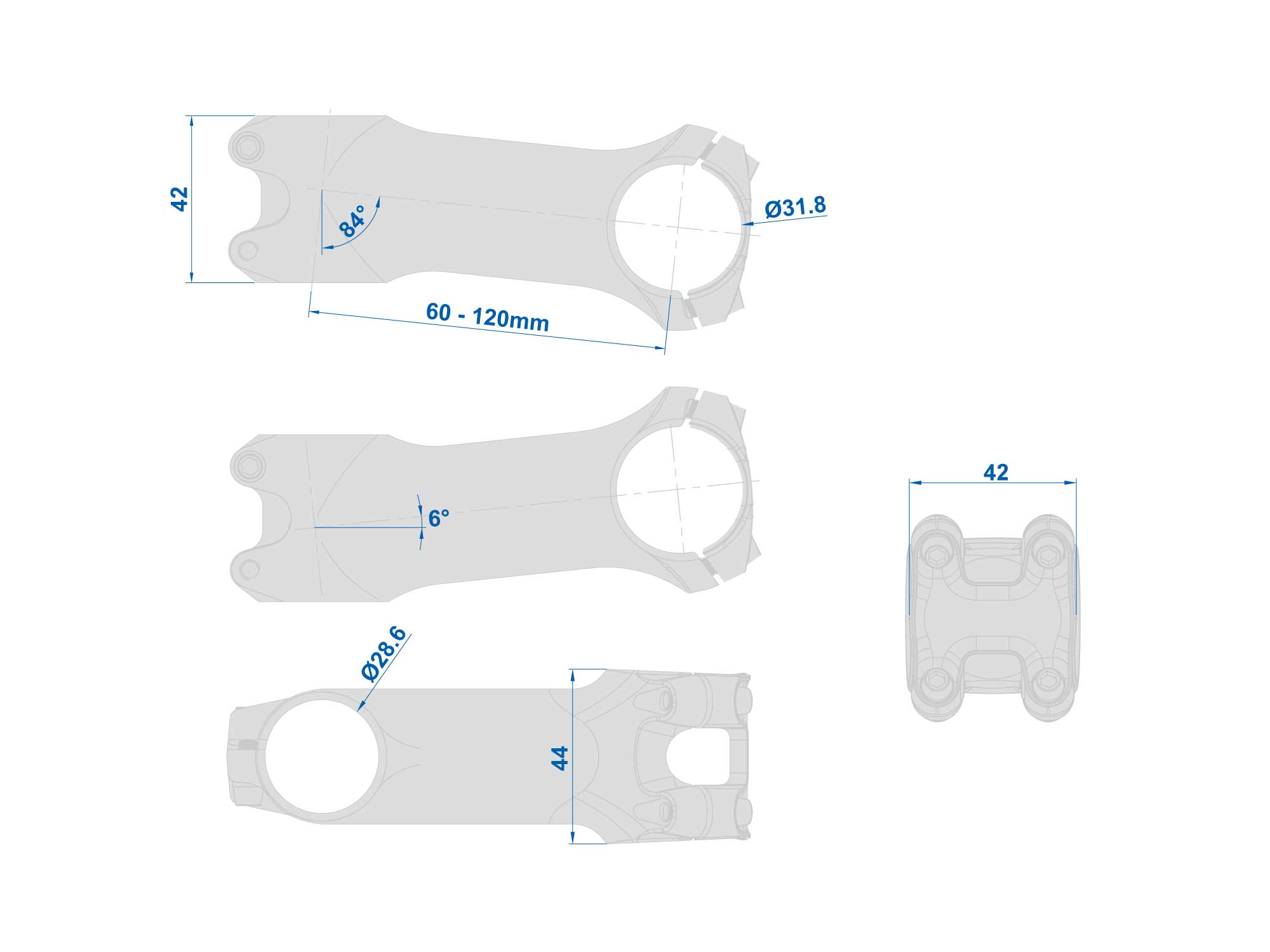 Ritchey Wcs C220 & Toyon Stem Replacement Bolt Set