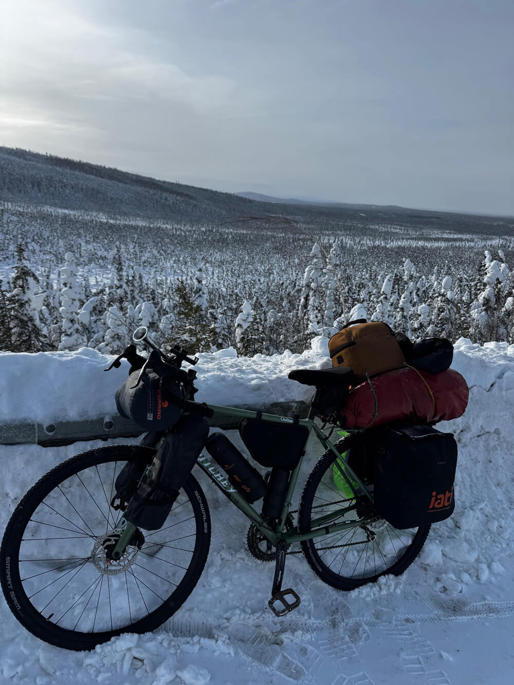 Stefano Bikepacking the World