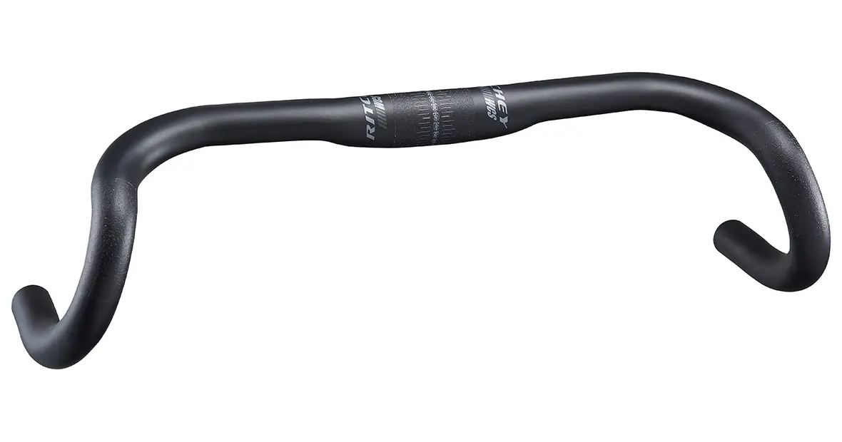 Manillar Ritchey WCS Butano Internal Routing negro con apoyos superiores planos