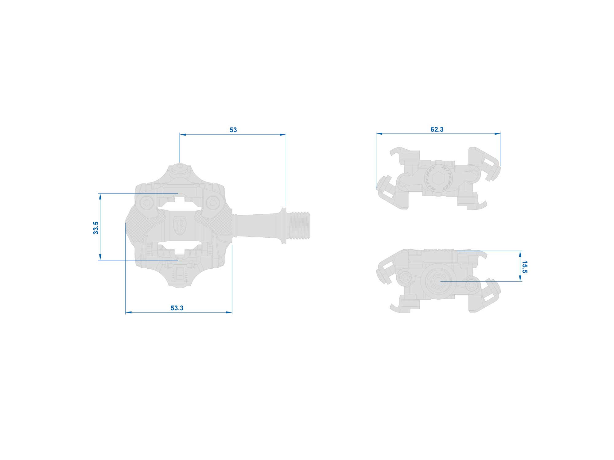 Pédalier Ritchey WCS – 175mm – 130bcd – 56/42t – Octalink – Noir – Occasion