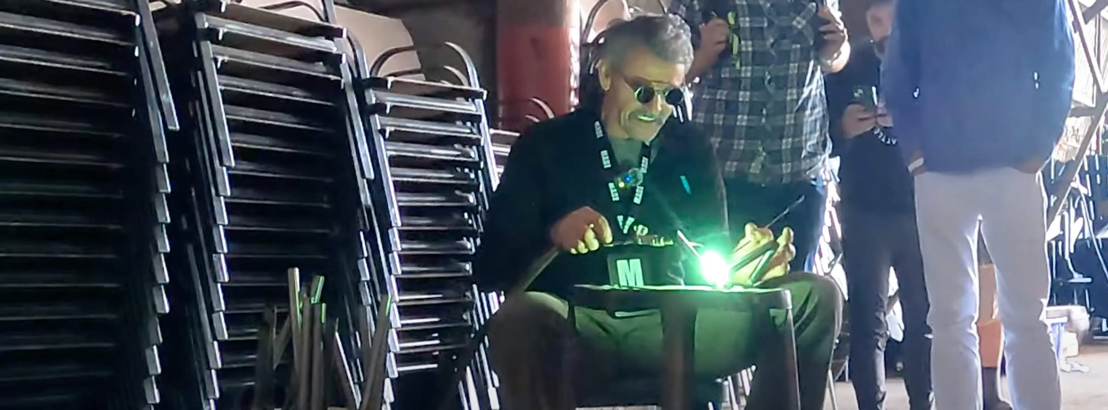 Tom Ritchey Brazing at MADE Bike Show