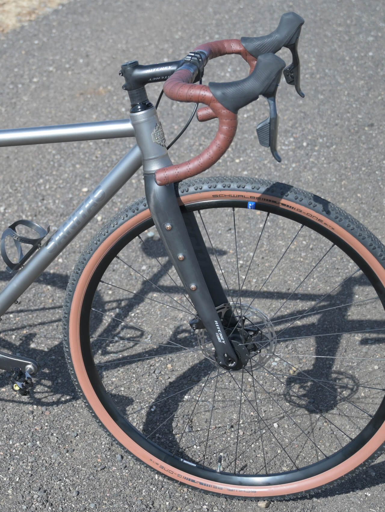 Sanitas bike with Ritchey fork