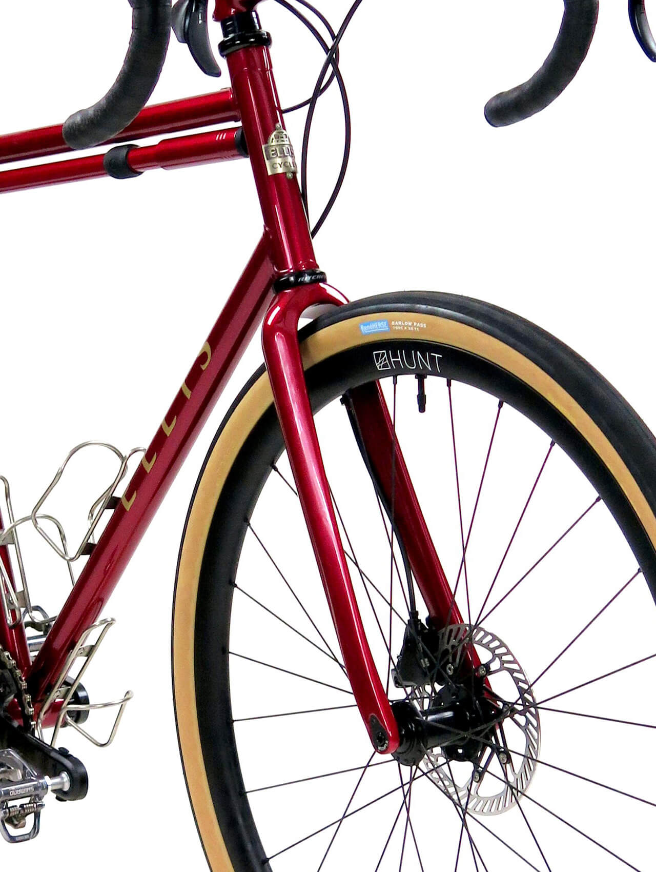Eillis bike with Ritchey fork