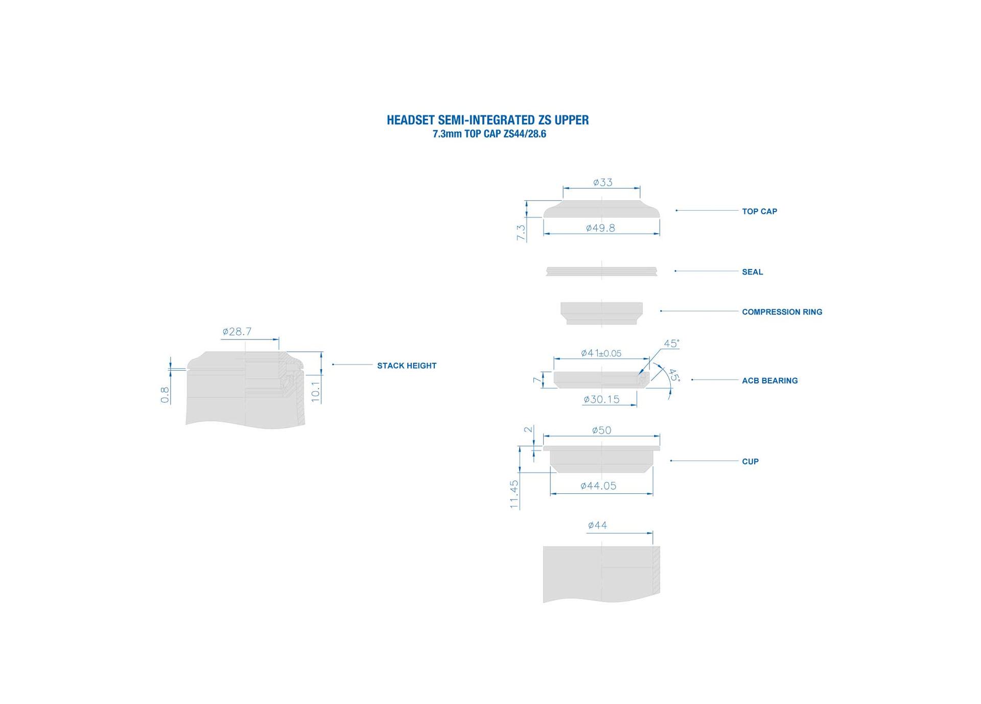 zs semi-integrated headset diagram