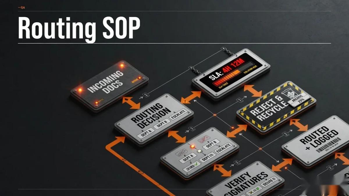 Editorial cover for Lead Routing SOP Outline