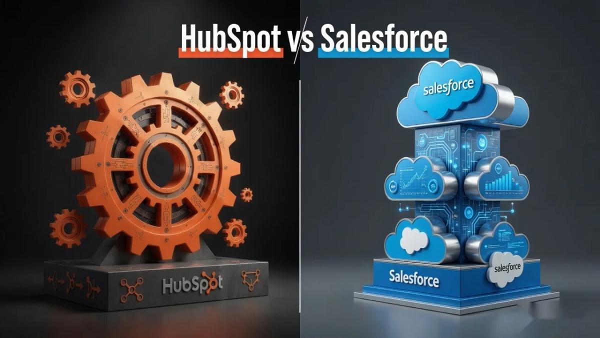 Editorial cover for HubSpot vs Salesforce: CRM Choice for Demand Teams