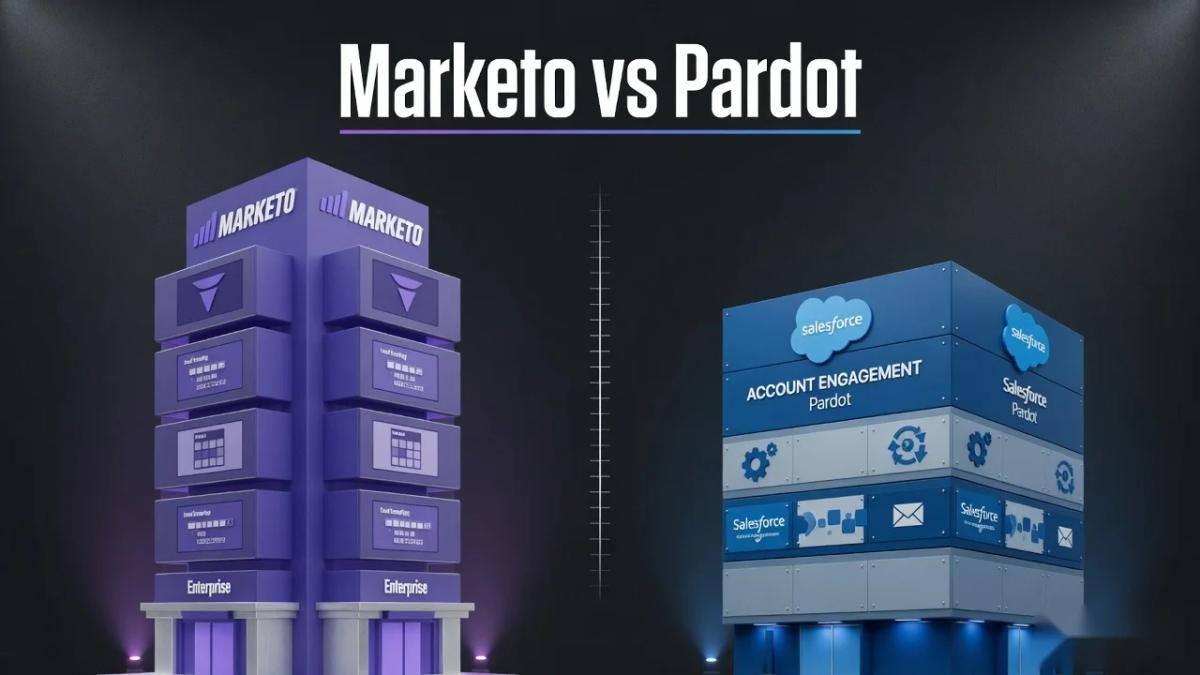 Editorial cover for Marketo vs Account Engagement (Pardot): Enterprise MAP Fit