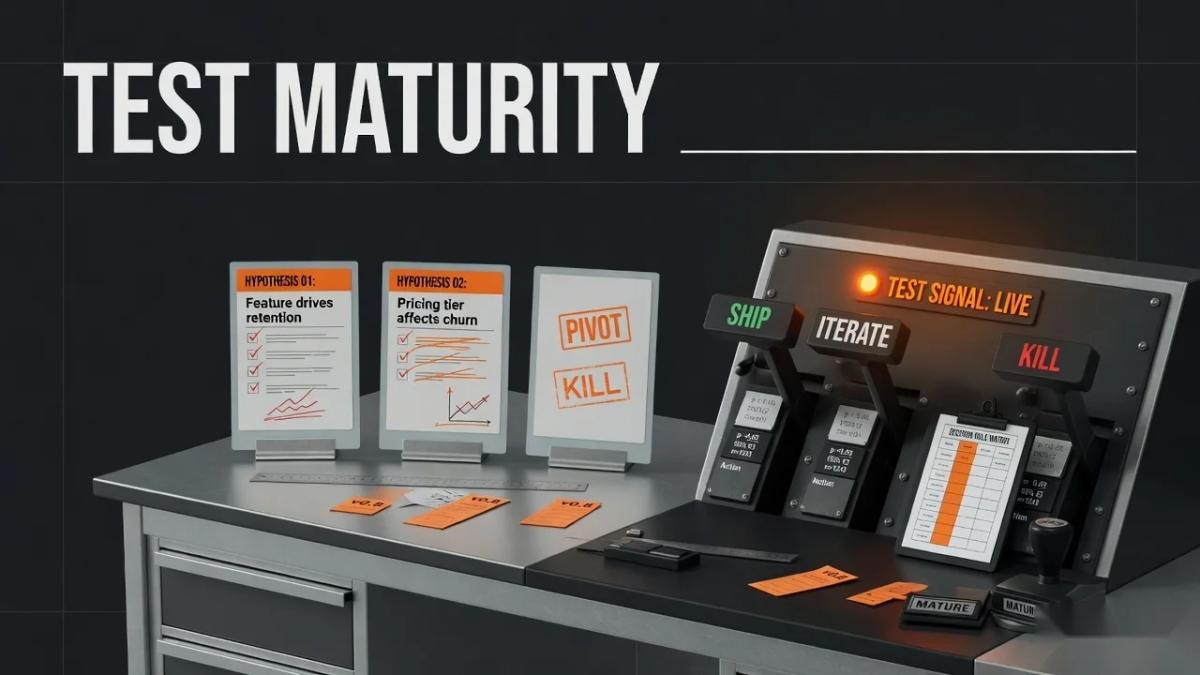 Editorial cover for Demand Experimentation Maturity Snapshot 2026