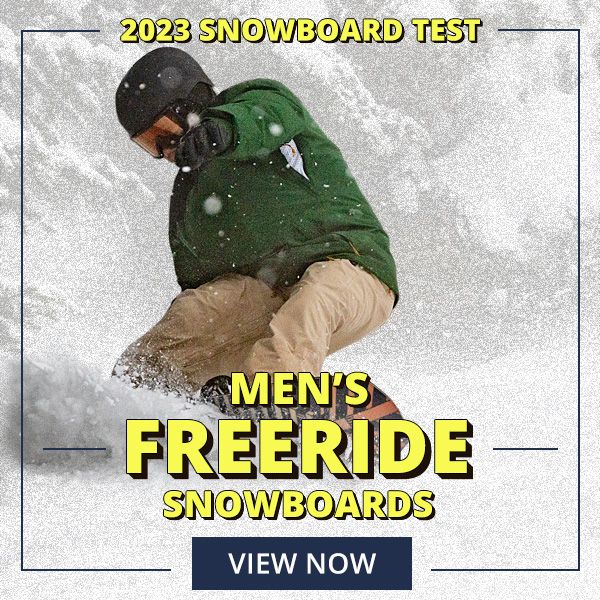 Browse 2023 Snowboard Test by Category: Men's Freeride