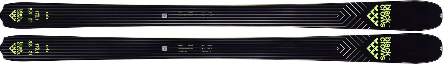 スキー Black Crows Orb 21/22 BLACK CROWS Skis ORB BIRDIE (20/21) - Alpine Hut