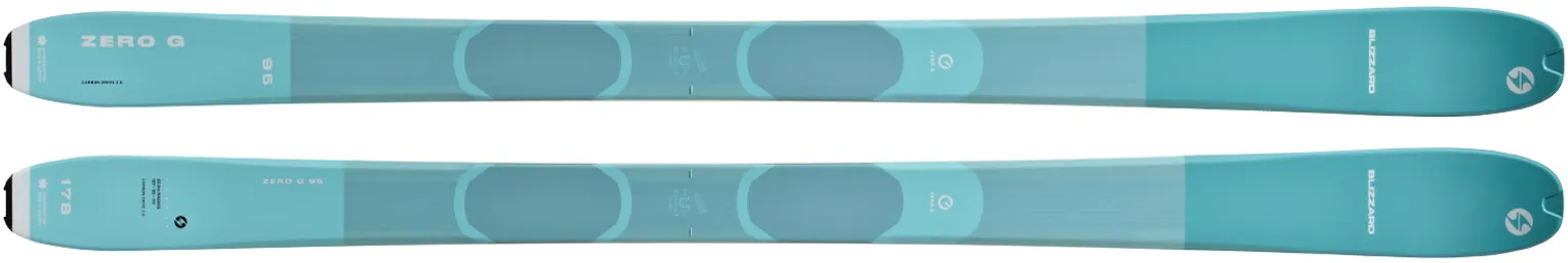 2025 Blizzard Zero G 95 Skis - 2025 Blizzard Zero G 95 Ski Graphics

