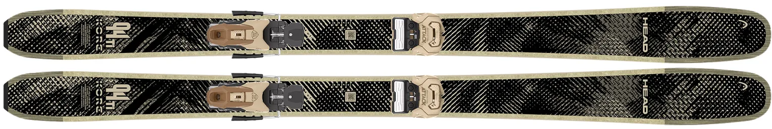2027 Rossignol Arcade 94 and Head KORE 94 On Snow Ski Comparison - 2027 Head KORE 94 Ti Ski Graphics